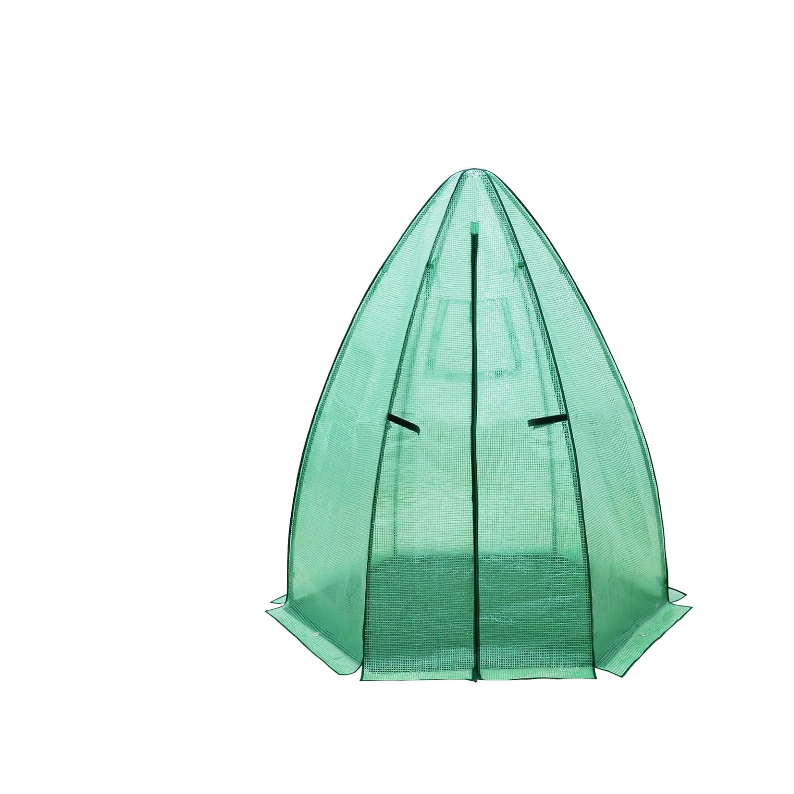 Garvee Outdoor Greenhouse for Plants, Hexagonal Portable Plant House with PE Cover, Zipper Door, Mesh Window, Stable Frame—Weather & Animal Protection for Vegetables, Flowers, Fruits, Herbs