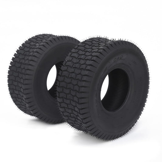 Garvee 19x8-14 Lawn Mower Tires, 4 Ply Tubeless, Set of 2, Fits Lawn Tractor, Riding Mower, Golf Cart