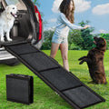 Garvee Upgraded Heavy Duty Dog Ramp for Cars, 71" x20" Folding Pet Ramp for Large Dogs with Non-Slip Surface Portable Dog Car Ramp for SUV Car, RVs & Truck, Outdoor Dog Ramp Up to 300 LBS