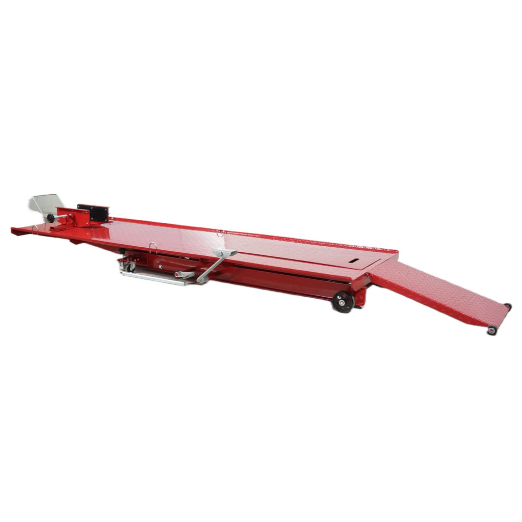 Garvee Hydraulic Motorcycle Lift - 1000lbs Capacity, Lift Hoist, Jack Stand, for Mechanics, Workshops, Homes