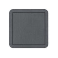 Garvee Diatomite Plant Saucer, Fast-Absorbing Plant Pot Tray with Deep Grooves, Natural Stone Drainage Tray for Indoor Plants, Decorative Holder for Soap & Sponge, Easy to Clean with Sandpaper, Eco-Friendly
