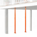 Garvee 2 PACK House Floor Jack for Leveling, 56"-100" Height Range, 18000 LBS Lifting Joist Beam Basement Jacks, Adjustable Jack Post, House Jacks for Lifting