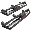 Garvee 6 Inch Running Boards for Jeep Wrangler JL 4DR 550LB Load Capacity Non-Slip Powder Coated Carbon Steel Bolt-On Side Steps Outdoor Use