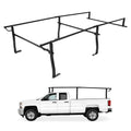 Garvee Pickup Truck Bed Rack | 45" - 66" Adjustable Width | 1000 LB. Load Capacity | Non-Drilling Full Size Steel Truck Ladder Rack | Heavy Duty Truck Bed Ladder Rack for Kayak, Surfboard, Tent