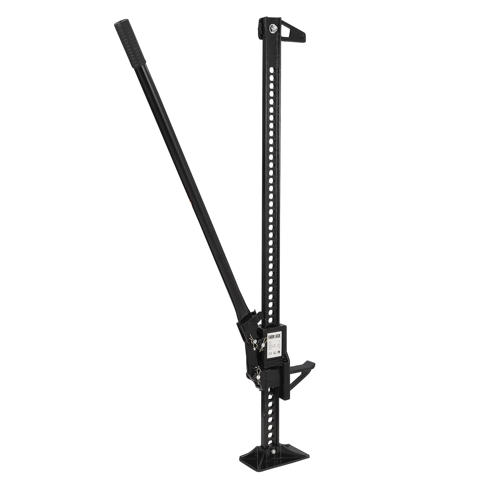 Garvee Farm Jack, 48 Inch Ratcheting Off Road Utility High Lift Jack Farm Jack, 3 Ton (6600 Lb) Capacity Farm Jack for Tractor Truck Car Jeep, Black