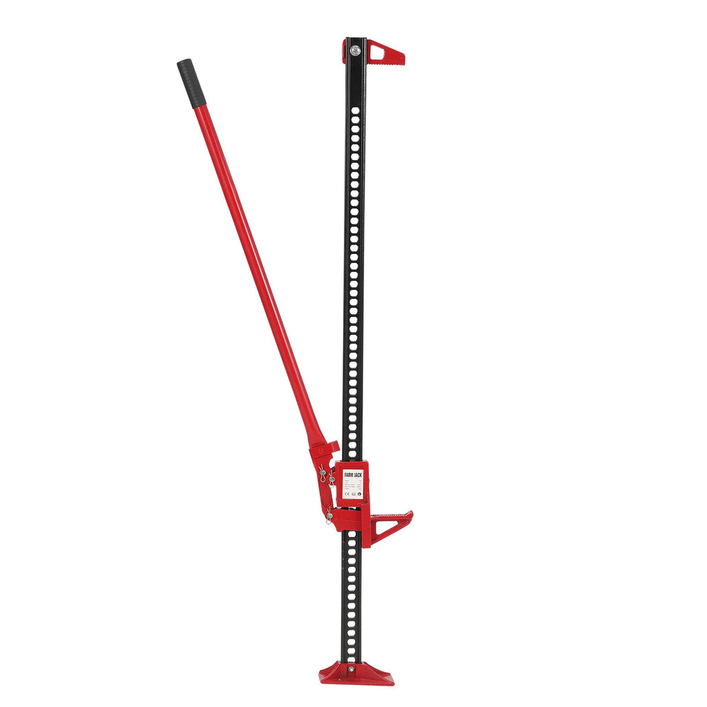 Garvee 3 Ton Farm Jack, 6600 Lbs Capacity Heavy-Duty Utility Jack, 60" High Lift Ratcheting Off Road Utility Farm Jack, Ideal for ATV, Utv, SUV, Truck, Universal Jack