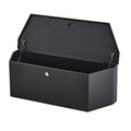 Garvee Trailer Tongue Box, 36"x12"x12" Heavy Duty Metal Tool Storage Box with Lock, Waterproof Utility Truck Bed Tool Box, Ideal for Trucks, Flatbeds, Trailers, RV, Garage