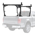 Garvee Universal Extendable Truck Ladder Rack, 35"-67" Adjustable Steel Rack, 1200 Lbs Capacity, No-Drill Heavy-Duty Pickup Rack for Kayaks, Lumber, Ladders, and Rooftop Cargo