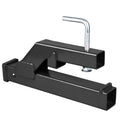 Garvee Clamp On Trailer Hitch 2" Ball Mount Adapter Compatible With Deere Bobcat Tractor Bucket Black 18"x2.5"x7"