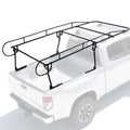 Garvee Universal Truck Bed Rack Heavy-Duty Steel Adjustable Utility Ladder Rack For Pick-up Trucks 1000 LBS Capacity Black