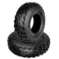 Garvee ATV Tires 2 Pack 23x7-10 Tubeless All Terrain Tires for Trail Desert Mud Dirt Street Sand 6PR Black