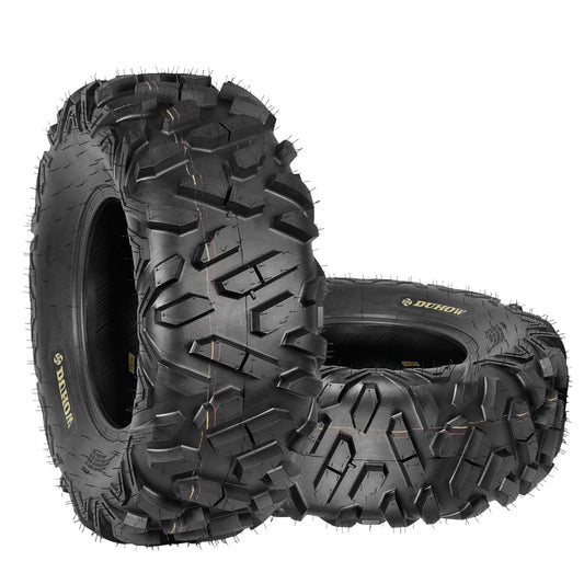Garvee ATV Tires 2 Pack 26x9-12 6PR Tubeless All Terrain Tires for Trail Desert Mud Dirt Street Sand