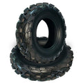 Garvee 22x7x10 ATV Tires 2 Pack All Terrain Tubeless 6PR for Trail Desert Mud Dirt Street Sand, 22x7-10, Black