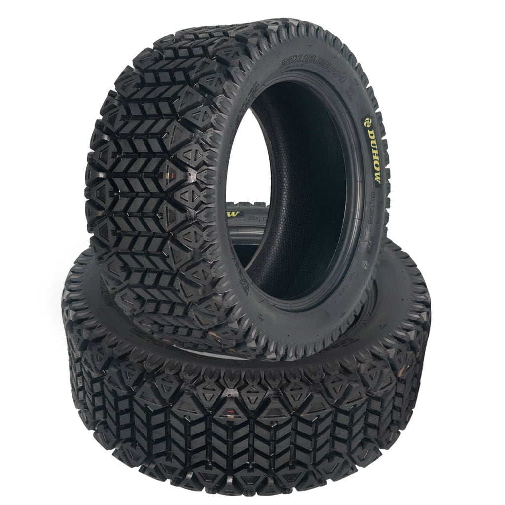 Garvee 23x10.5-14 ATV Tires 2 Pack All Terrain Tubeless 6PR for Trail Desert Mud Sand, 14 Inch, Black