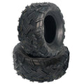 Garvee 22x10-10 ATV Tires 2 Pack All Terrain 6PR Tubeless for Trail Desert Mud Sand Black