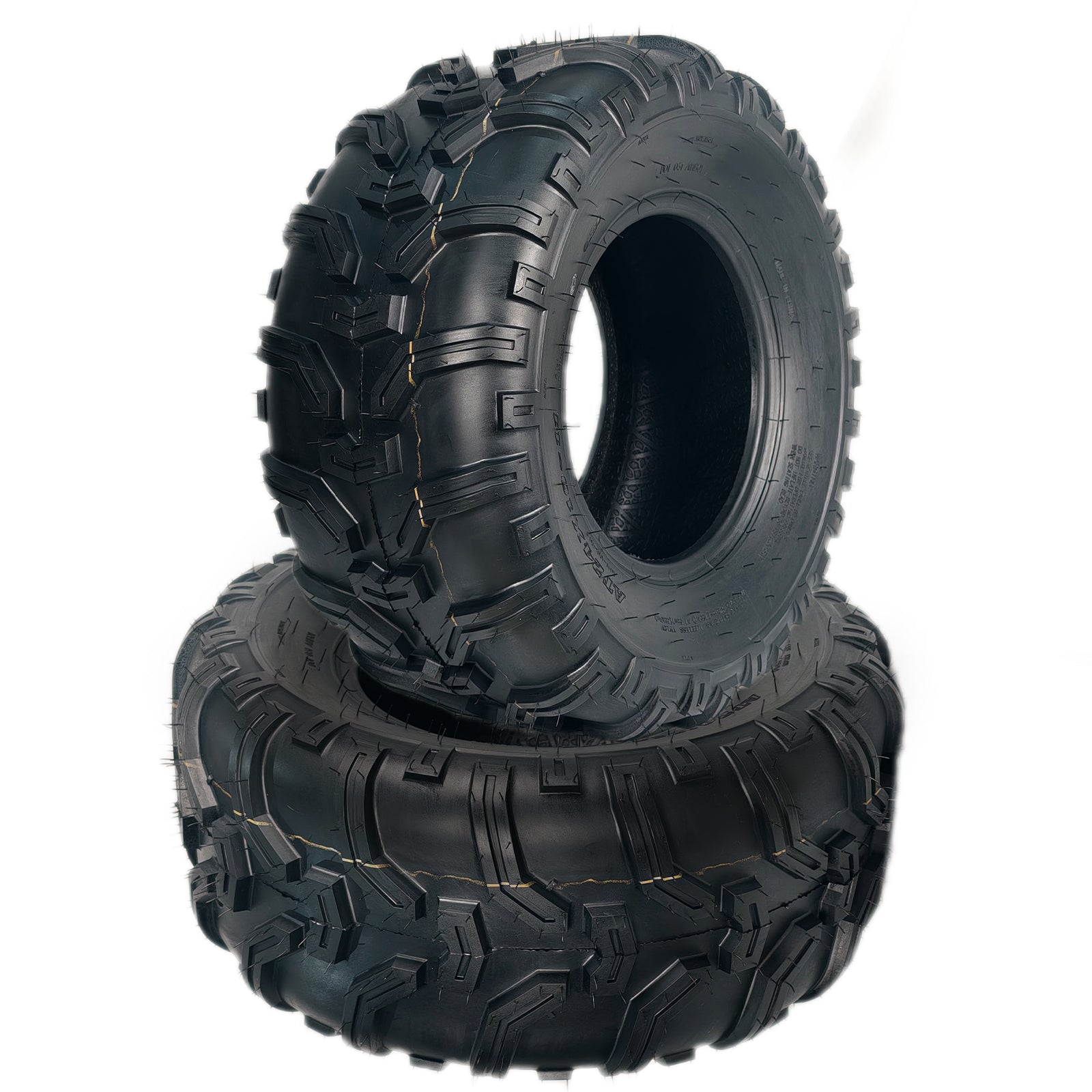 Garvee 2-Pack 24x10x11 ATV Tires - All-Terrain 24x10-11 UTV/ATV Tires for Trail, Desert, Mud, Dirt, Street, and Sand, 6PR Tubeless
