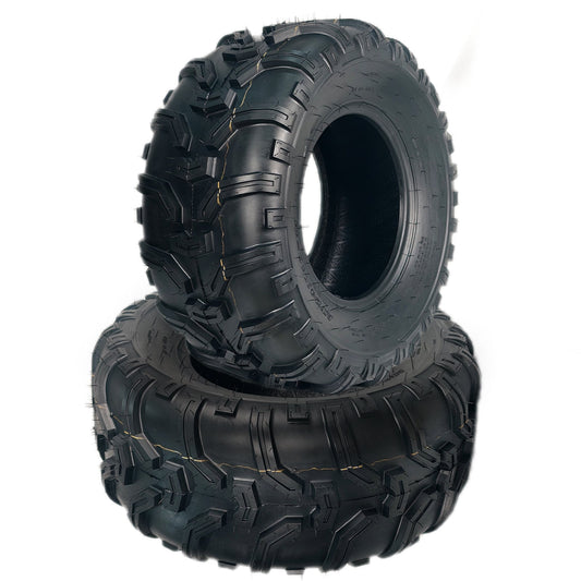 Garvee 2-Pack 24x10x11 ATV Tires - All-Terrain 24x10-11 UTV/ATV Tires for Trail, Desert, Mud, Dirt, Street, and Sand, 6PR Tubeless