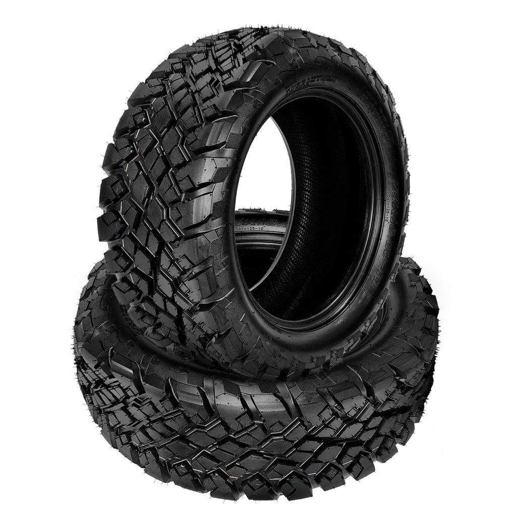 Garvee 23x10-14 ATV Tires 2 Pack All Terrain Tubeless Tires for Trail Desert Mud Dirt Sand 6PR Black