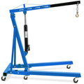 Garvee 2 Ton Hydraulic Cherry Picker Engine Hoist, Foldable Crane Lifter, Workshop, Warehouse, Auto Repair, 4400LBS, Red
