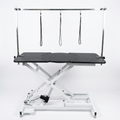 Garvee Electric Lift Dog Grooming Table, Adjustable Height, Rotating Non-Slip Silicone Surface, Collapsible, Portable, Adjustable Arm, for Large & Small Dogs or Cats
