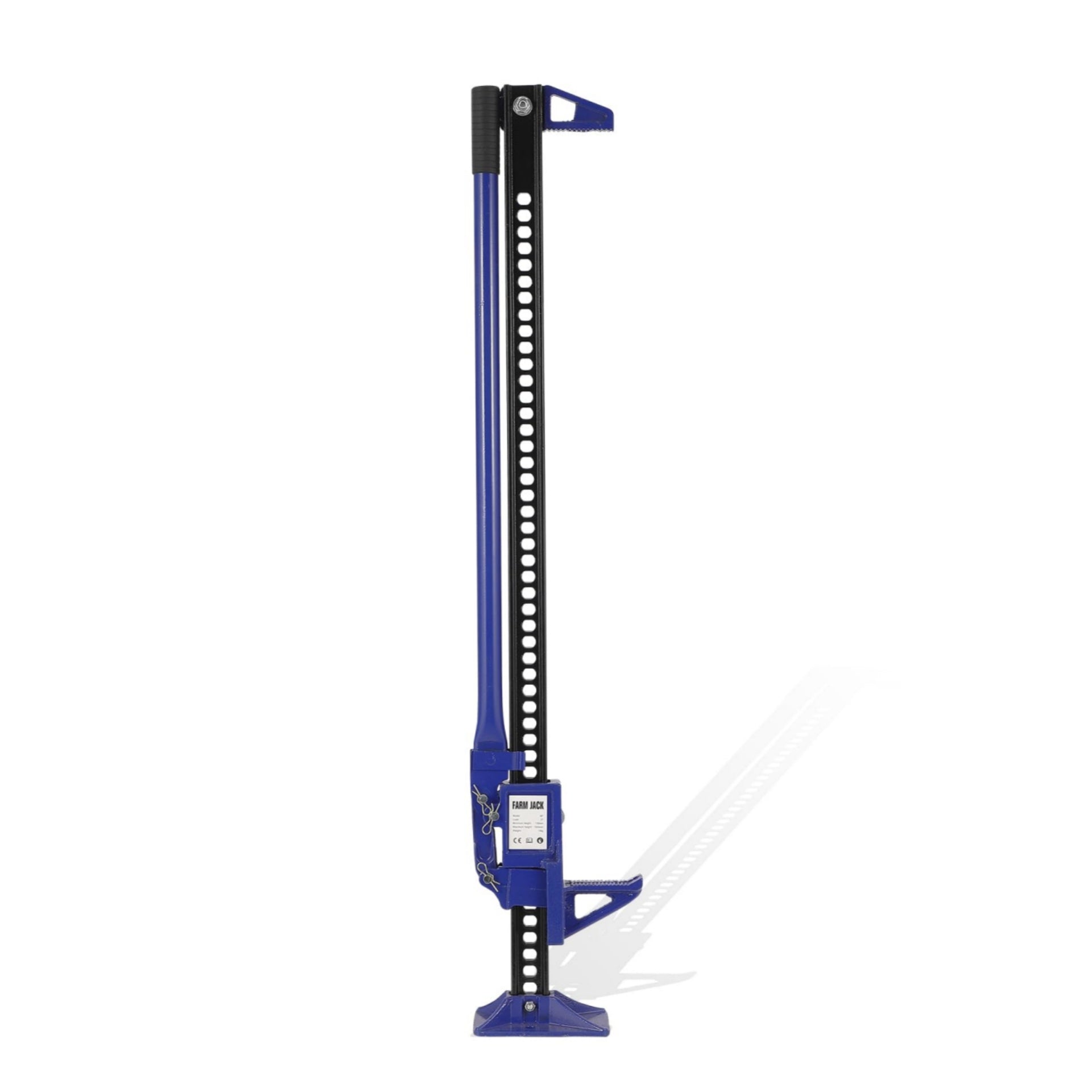 Garvee 3 Ton Farm Jack, 48" Utility Farm Jack, 6600 Lbs Capacity Ratcheting Off Road Utility Jack, Heavy-Duty Farm Jack Foratv, Utv, SUV, Tractor, Truck, Universal Jack, Blue