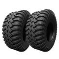 Garvee Set of 2 UTV ATV all-terrain Tires 32x10x14 8PR Radial Construction Non-Directional Tread PatternI - Pair of 2 UTV Tires for 14 inch Rims (AT32x10R14-8PR)