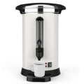 Garvee 120 Cups Coffee Urn,18L/4.8 Gallon Double Wall Commerical Coffee Maker for Buffet Catering Wedding Gathering,Large Capacity Hot Coffee Dispenser,Stainless Steel Hot Water Urn