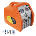 Garvee 120V Ac 60Hz 3/4 Horsepower Single Cylinder Portable Refrigerant Recovery Machine, Orange