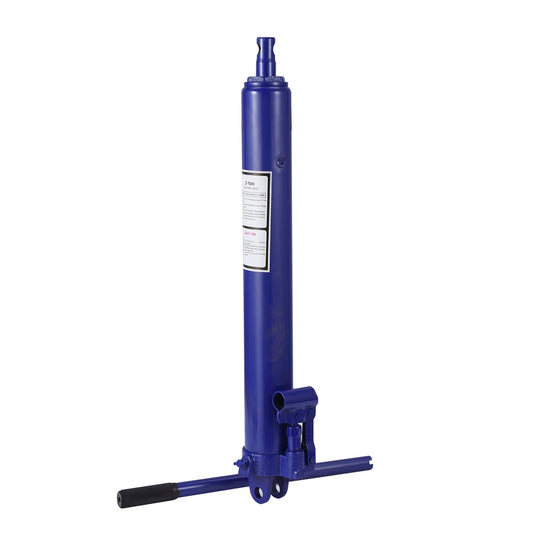 Garvee 3 Ton Long Hydraulic Ram Jack with Handle, Hydraulic Long Ram Jack Engine Lift Hoist Manual Cherry Picker Compatible with All Terrain Vehicle