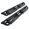 Garvee 6" Drop Running Boards, Black Powder Coated Side Step Bars, Fits 2018-2025 Jeep Wrangler JL 4 Door