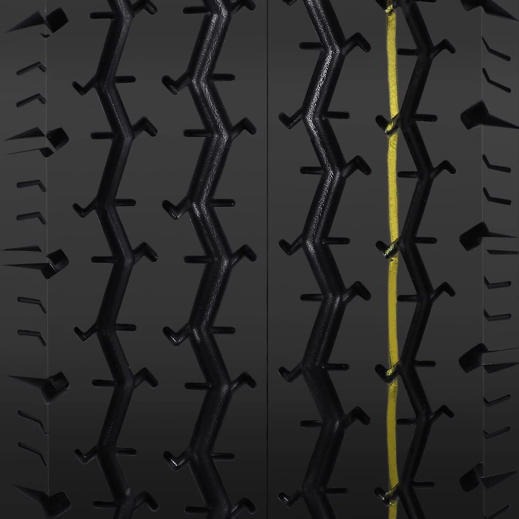 Garvee 4.80-8 Trailer Tires, 2 Pack, Load Range C 6PLY, 8"x3.75" Rims 4 Lug on 4", Max Load 745 LBS @ 90 PSI, Durable All-Purpose Design for Utility, Cargo & Boat Trailers