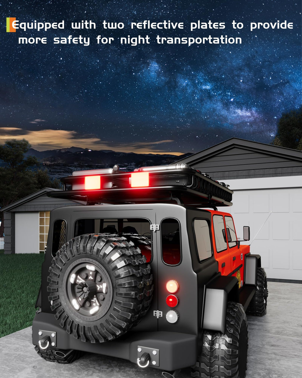 Garvee Spider 51"x 36"x 5" Roof Rack Basket Rooftop Cargo Carrier with Extension Black Car Top Luggage Holder Universal for SUV Cars