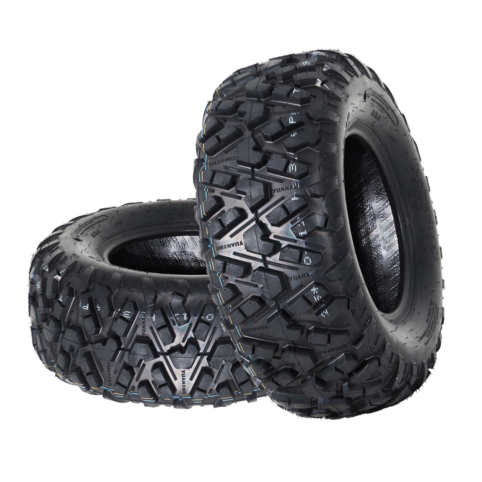 Garvee ATV Tires 27X10.00-12 6PR Durable Off-Road Rubber Heavy-Duty Tread All-Terrain Utility Vehicle