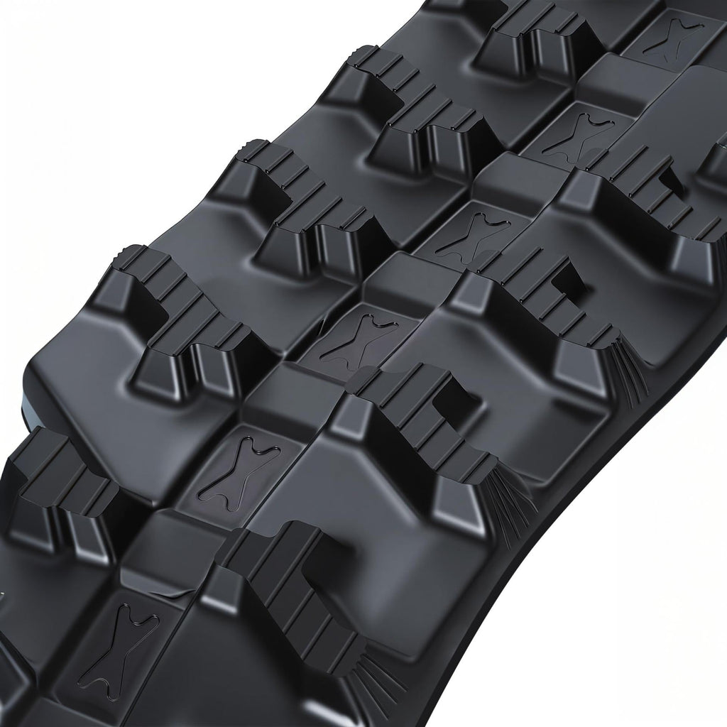 Garvee 180x72x37 Set of 2, Excavator Replacement Tracks with 1872-a High Traction Pattern, Heavy Duty and Tear Resistant Rubber Compound for 0.8-2 Ton Class
