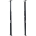 Garvee Heavy Duty Adjustable House Floor Jack Posts, 2 Pack - 53-93in Height, 18,000 lbs Capacity - Steel Support Jacks for Joist Beam Lifting in Basement Construction - Deep Black, 53-93in