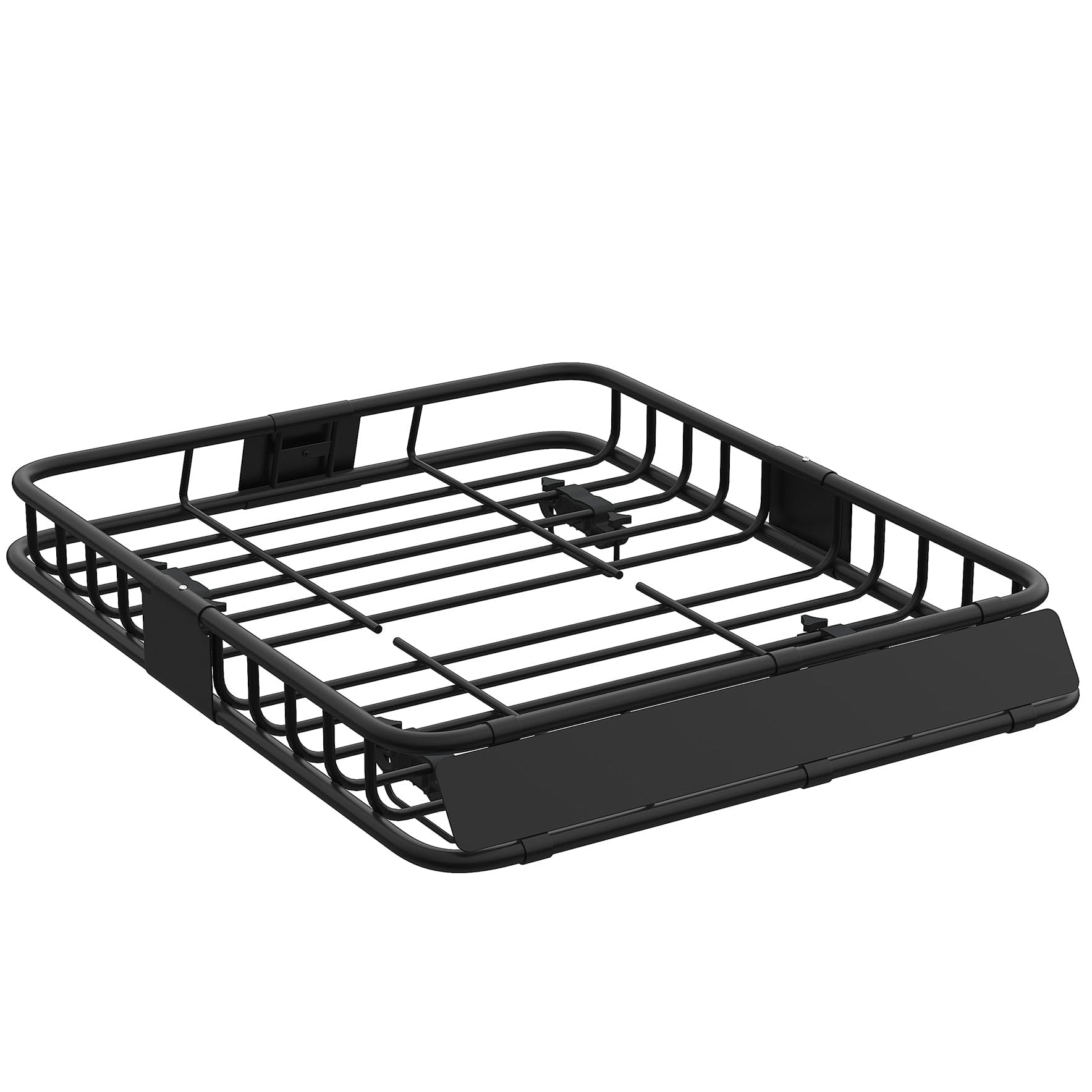 Garvee 46" X 36"X 5" Universal Roof Rack Basket, Heavy-Duty Steel, 200 lbs Capacity, Rust-Resistant Powder Coating, Adjustable Size for Camping & Travel