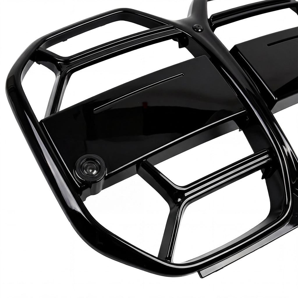Garvee Select Car Grille Guard – Glossy Black Front Bumper Protector – Easy Install, Durable Finish, Anti-Debris Tuning Accessory, Global Fit, Custom Exterior Styling – Color: Glossy Black