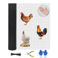 Garvee Hardware Cloth Welded Metal Chicken Wire 19GA 1/2IN Vinyl Coated Rust-Resistant Flexible Yard Fence for Poultry Garden Rabbit Snake