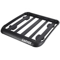 Garvee 47"X40"X5" Universal Roof Rack Carrier Basket, Anti-Rust Aluminum Lightweight Roof Cargo Basket, Vehicle Cargo Carrier 200LBS Capacity Rooftop with Wind Fairing, Car Top Holder, for SUV Truck Cars