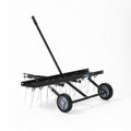 Garvee 40" Tow Behind Lawn Dethatcher, 20 Spring Steel Tines and Ballast Tray for Riding Mowers