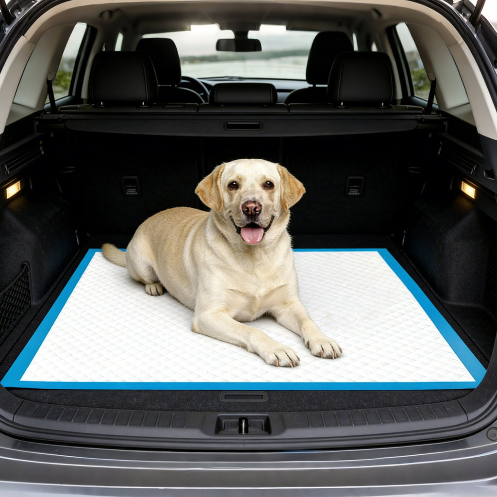 Garvee 6-Layer Super Absorbent Leak-Proof Puppy Pee Pads – Extra Large Dog Training Pads – Quick-Dry Pet Potty Pads for Dogs, Cats, Puppies, Rabbits – 31.5" x 59" – Pack of 20 – Size: 80x150cm, 20 Pieces