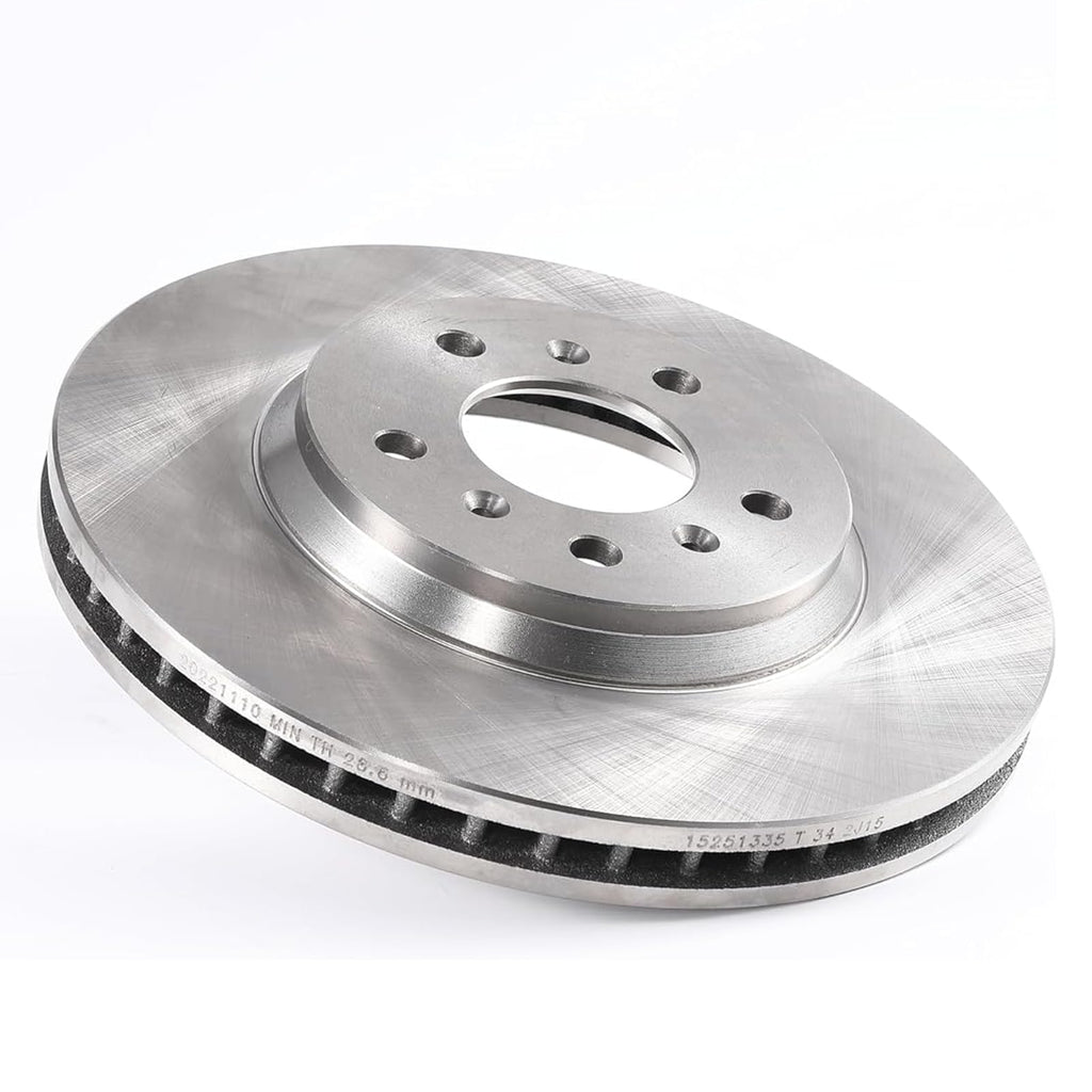 Garvee Front Brake Rotors, Brake Rotor for 2008-2016 Lancer 2007-2017 Compass 2011-2014 200 2007-2010 2008-2014 Avenger 2007-2020 Outlander