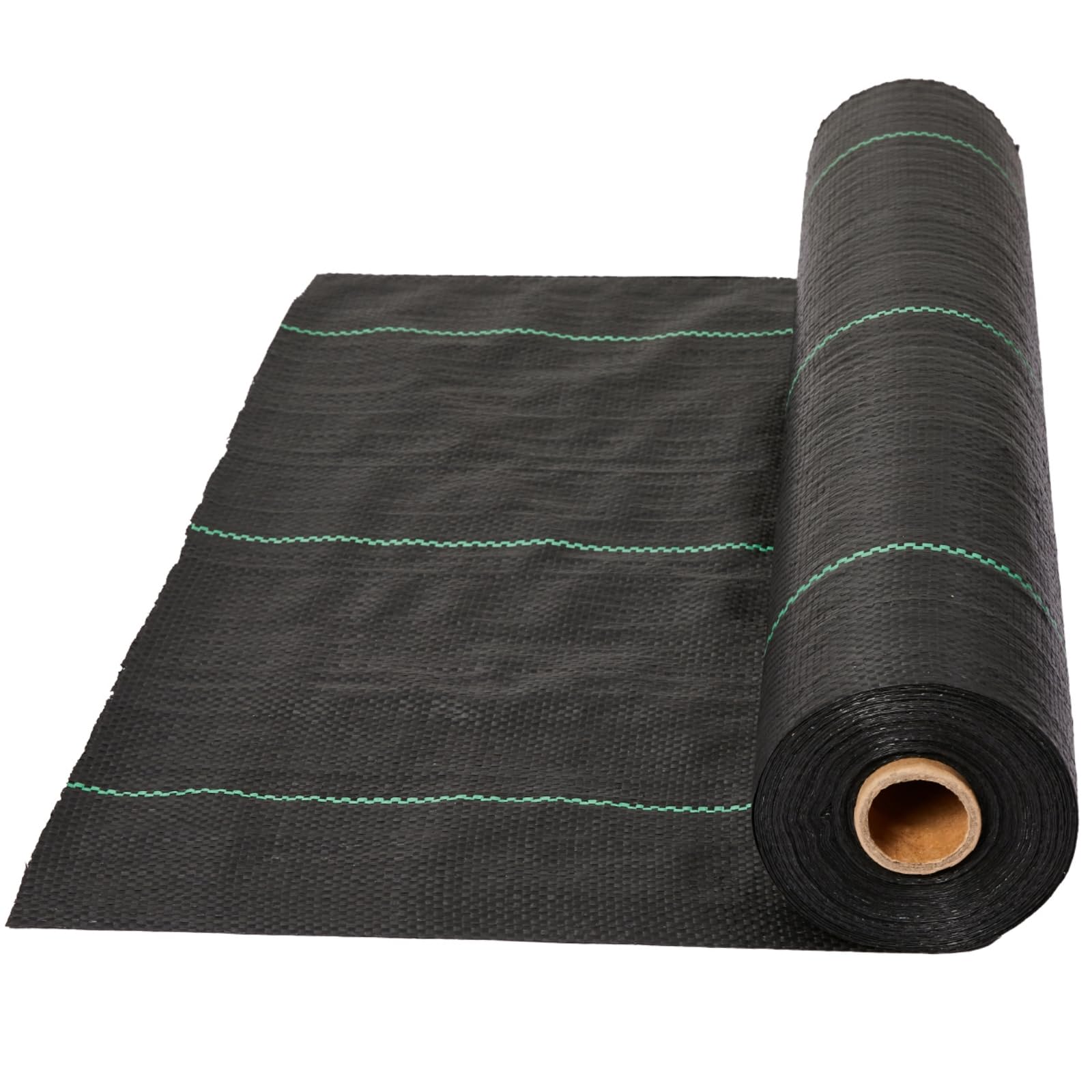 Garvee 3FT x 100FT 3.2oz Garden Weed Barrier Fabric, Heavy Duty Weed Blocker Cloth with High Permeability, Landscape Geotextile for Driveway Path Ground Cover Weed Control Mat
