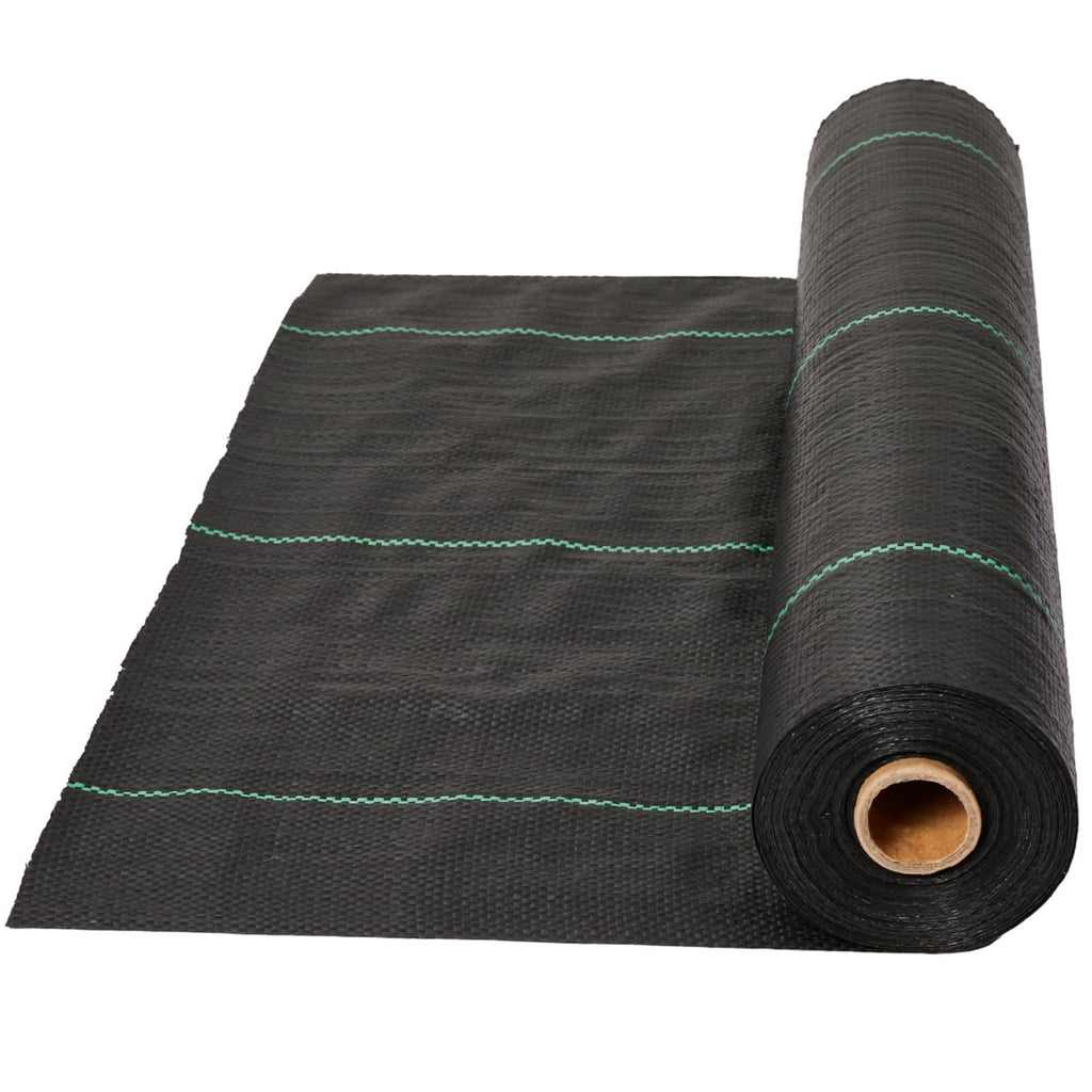 Garvee 6FT x 100FT 3.2oz Garden Weed Barrier Fabric, Heavy Duty Weed Blocker Cloth with High Permeability, Landscape Geotextile for Driveway Path Ground Cover Weed Control Mat
