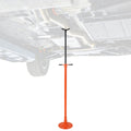Garvee Adjustable Under Hoist Support Stand – 3/4 Ton (1653 lbs) Capacity – Heavy Duty Screw Jack – 52-76 Inch Height Range – For Vehicle Lifting & Maintenance – Round Bottom (1340-1930mm), Orange