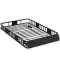 Garvee 64" X 39"X 6" Universal Roof Rack Carrier Basket,  Heavy Duty 300 Lbs Capacity Powder-Coated Steel Wind Deflector SUV Truck Vehicle