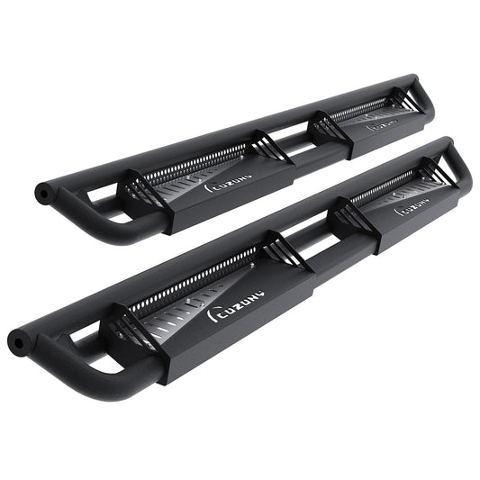 Garvee Heavy-Duty Crew Cab Side Steps - Sturdy Running Boards Compatible with 2015-2026 Ford F150 & 2017-2026 Ford F250 F350 Super Duty, Wide Step Platform, Easy Installation