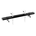 Garvee Engine Support Bar, 1100 lbs Capacity Transverse Motor Lift Hoist with Dual Hooks, 2-Point Holder for Home Garage and Auto Repair Shop, Black