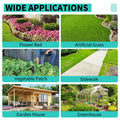 Garvee 4 x 100 FT Weed Barrier Landscape Fabric, 3.2 oz Heavy-Duty Woven PP Ground Cover for Garden, Greenhouse, Driveway & Flower Beds