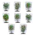 Garvee Garden Netting for Vegetables & Berry Bushes, 8-Pack 4 x 4.6 FT Reusable PE Mesh Covers with Drawstrings for Animal Protection